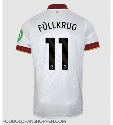 West Ham United Niclas Fullkrug #11 Tredjetrøje 2024-25 Kortærmet
